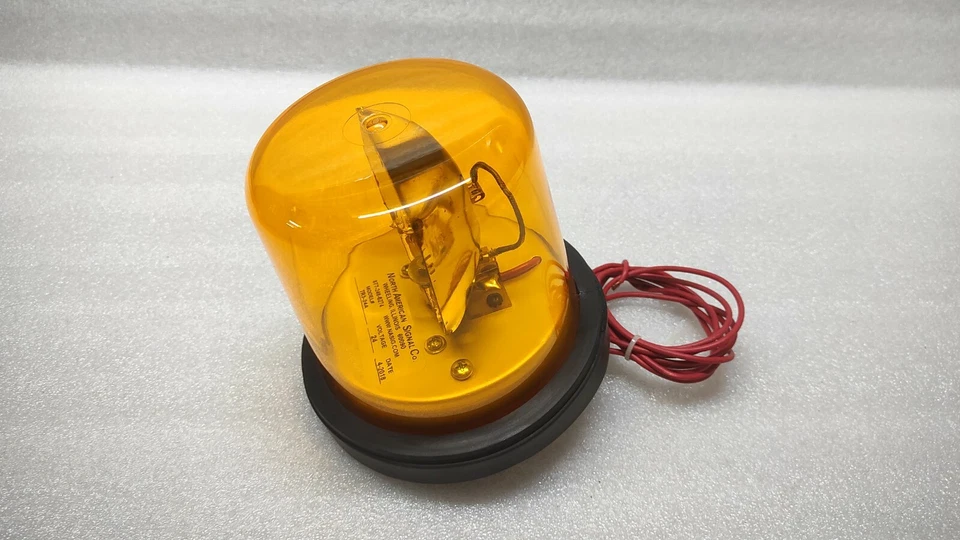 NORTH AMERICAN SIGNAL TR3-24A REVOLVING LIGHT 24V - Bild 4 von 4