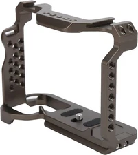 Camera Rig Cage for Sony A7S3 Camera, Vlogging Video Shooting Stabilizer Cage