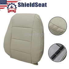 Driver Top Replacement Perforated Leather Seat Cover Tan For 2006-2010 VWJetta