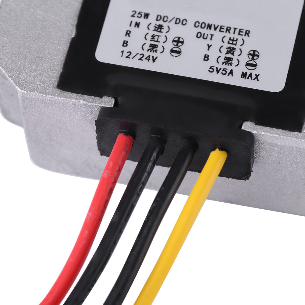 DC Wechselrichter 12V/24V Auf 5V USB – 4-Port-Ladegerät Mit Bis Zu 8A Für Auto, Camping & Outdoor