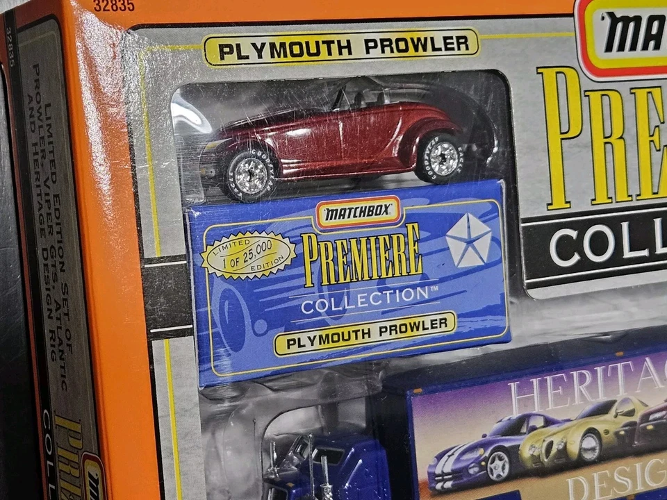 Matchbox 32835 Premiere Collection Chrysler Corporation 1997 Mattel ¡NUEVO! Foto 4 de 4