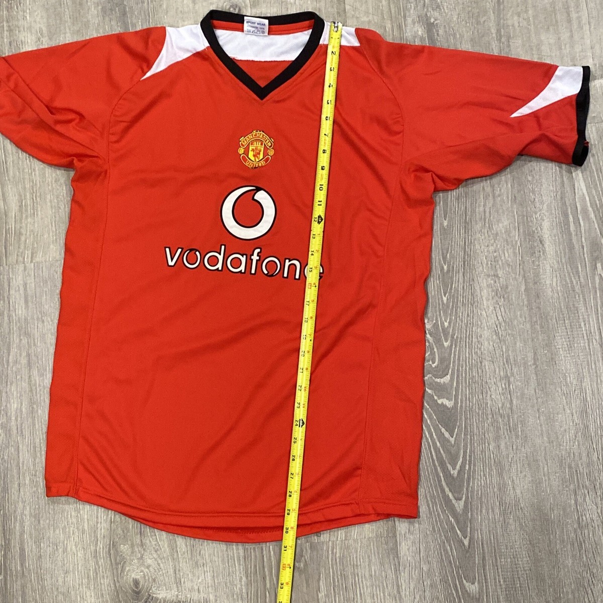 ウェア Manchester United #5 FERDINAND vodafone Nike Manchester United Vodafone Football Fox Sports World