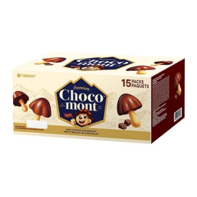 Orion Choco Mont Mini Chocolate Biscuits 15-count, 19 oz