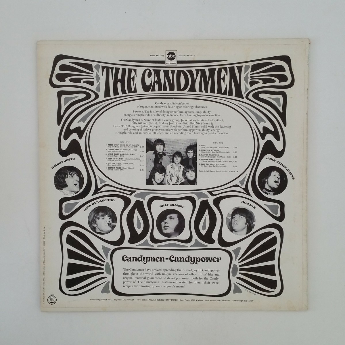 THE CANDYMEN s/t ABC616 LW LP Vinyl VG++ Cover VG++ | eBay