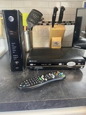 AT T U-verse S20-S1A Remote, 5268AC Router, ISB7500 DVR Receiver