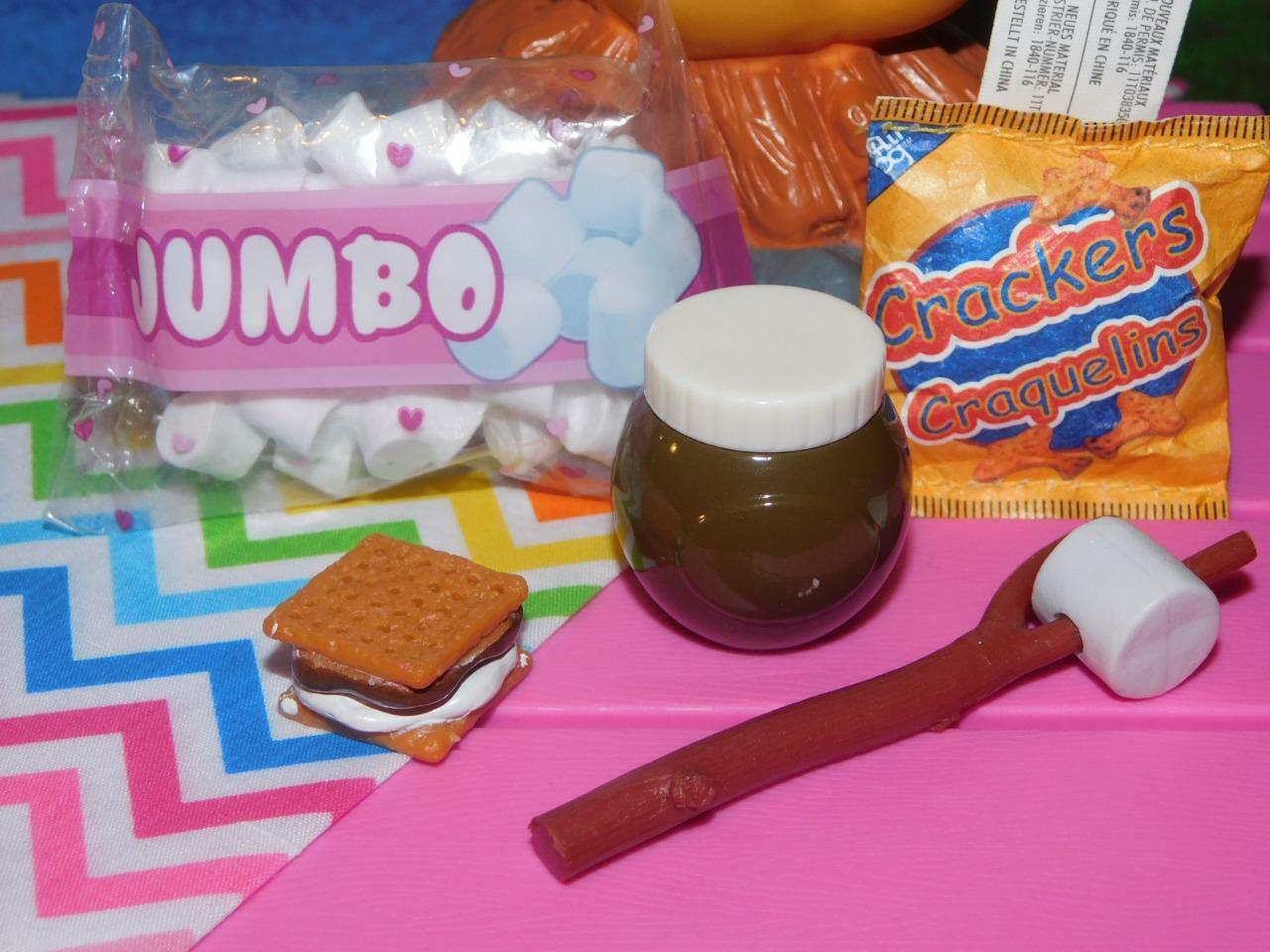 Our Generation Smores Lot Marshmallow Campfire Camping fits 18" American Girl