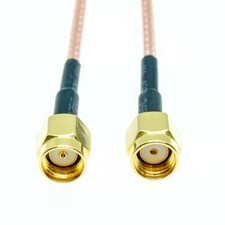 RP-SMA Male to RPSMA Male Coax RF RG316 Cable RF Jumper Pigtail