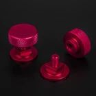 Red Welding Helmet Pipeliner Headgear Replacement Hood Fasteners Aluminum