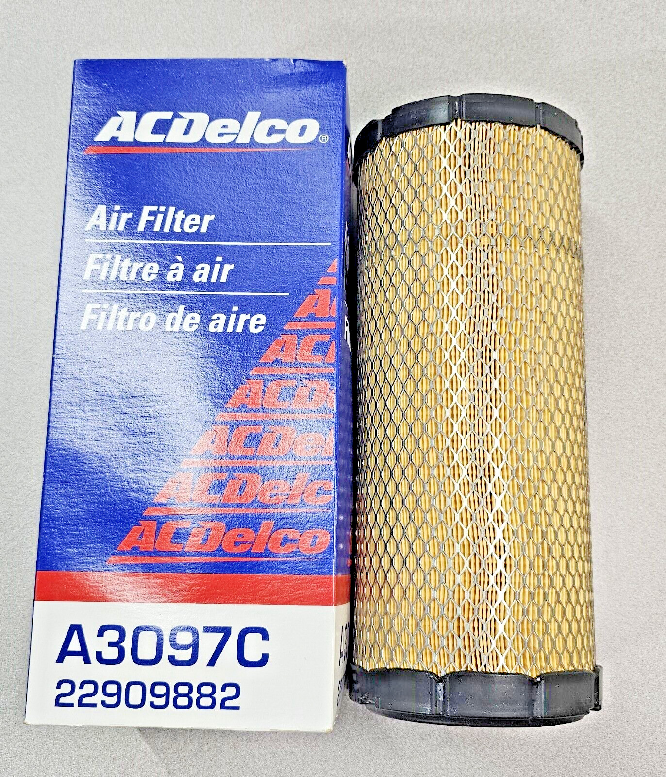 ACDelco A3097C Air Filter - GM (22909882) Set of 2