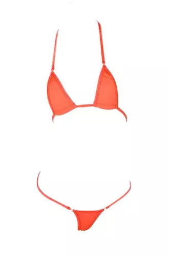 Women's Extreme Sexy Hot Silk Micro Bikinis Set, G-string Mini Thong Swimwear - Picture 21 of 35