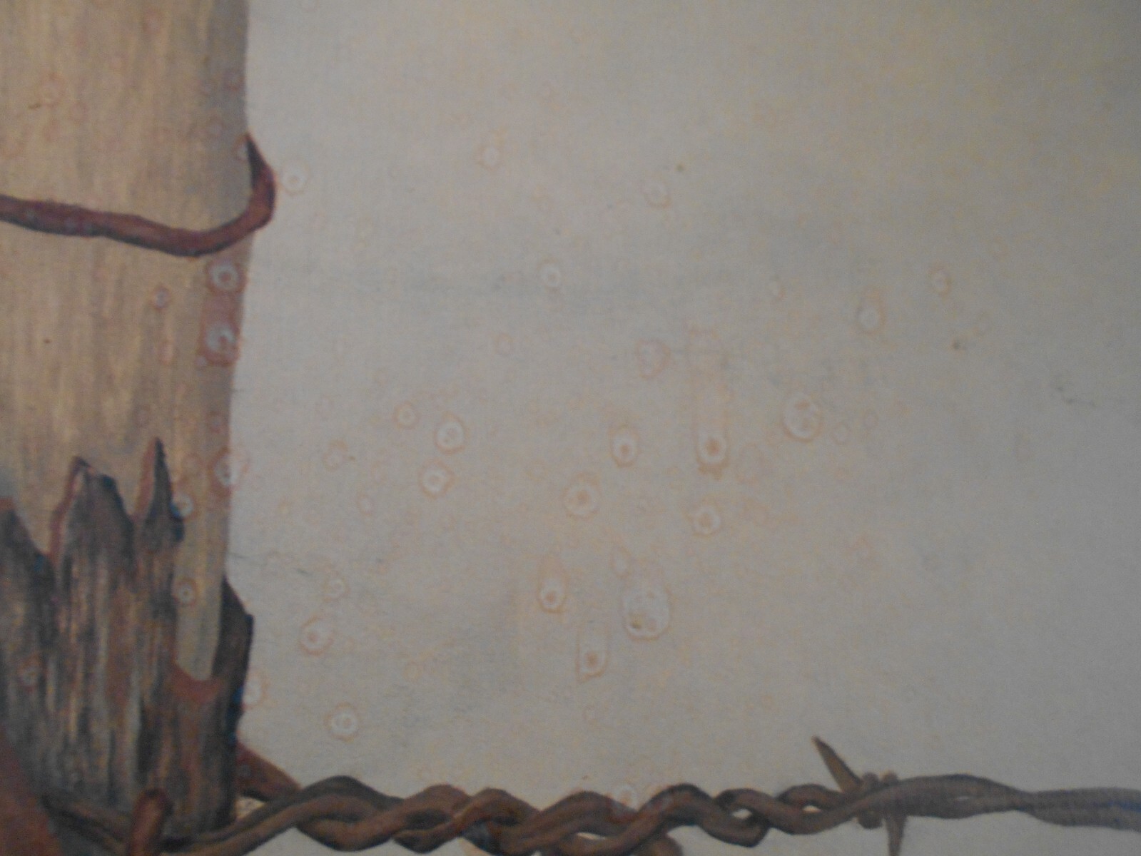 *LARRY HILBURN (19242017)* TEXAS/NEW MEXICO ARTIST RARE/OLD/LARGE