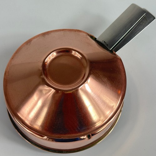 Vintage Small Copper Copper Burner and Matching Lid Stamped Wagner West Germany - Picture 4 of 17