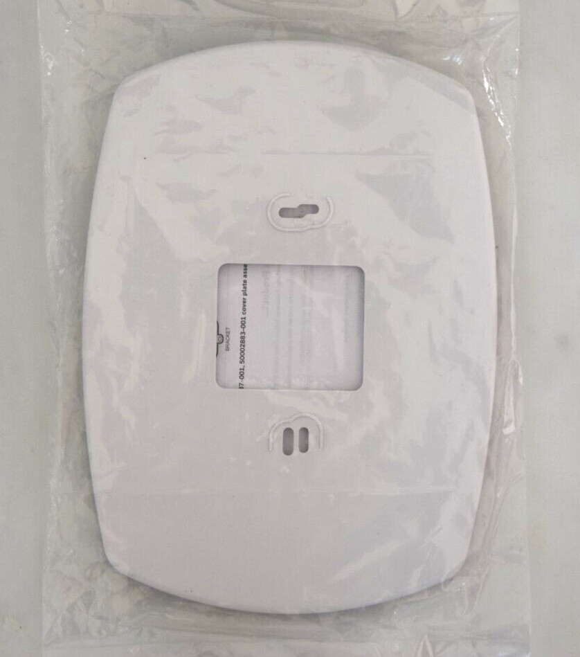 Honeywell Home Thermostat Wall Mount Cover Plate Assembly 50002883-001 White NEW
