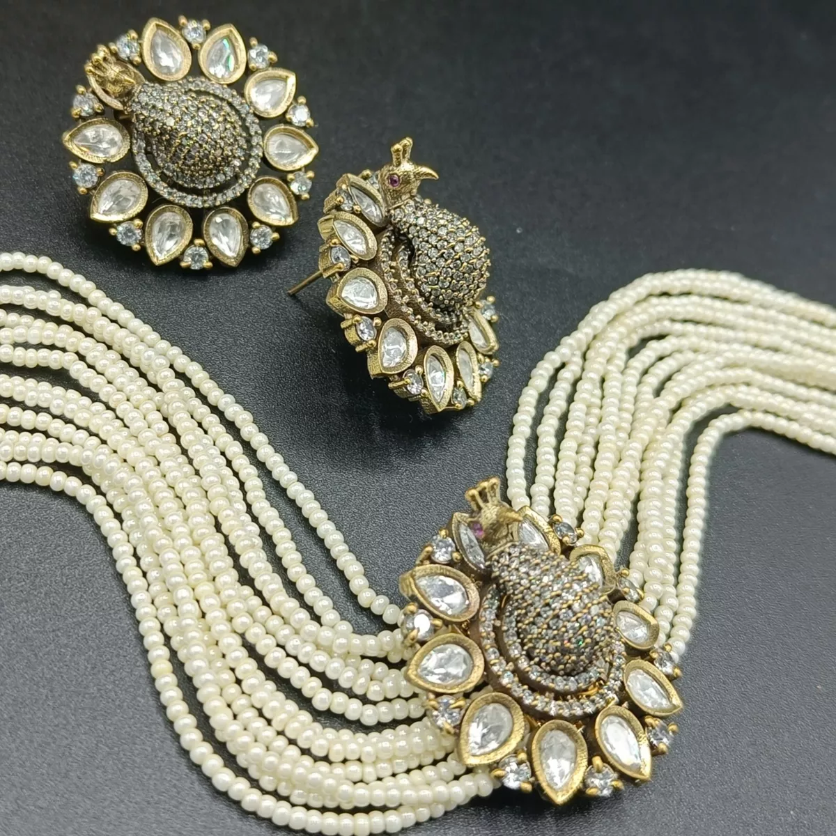 Asian pearl jewellery sets outlet