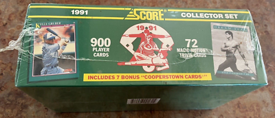 その他 1991 MLB SCORE COLLECTOR SET 1991 Score Baseball Complete Set Factory for sale online | eBay