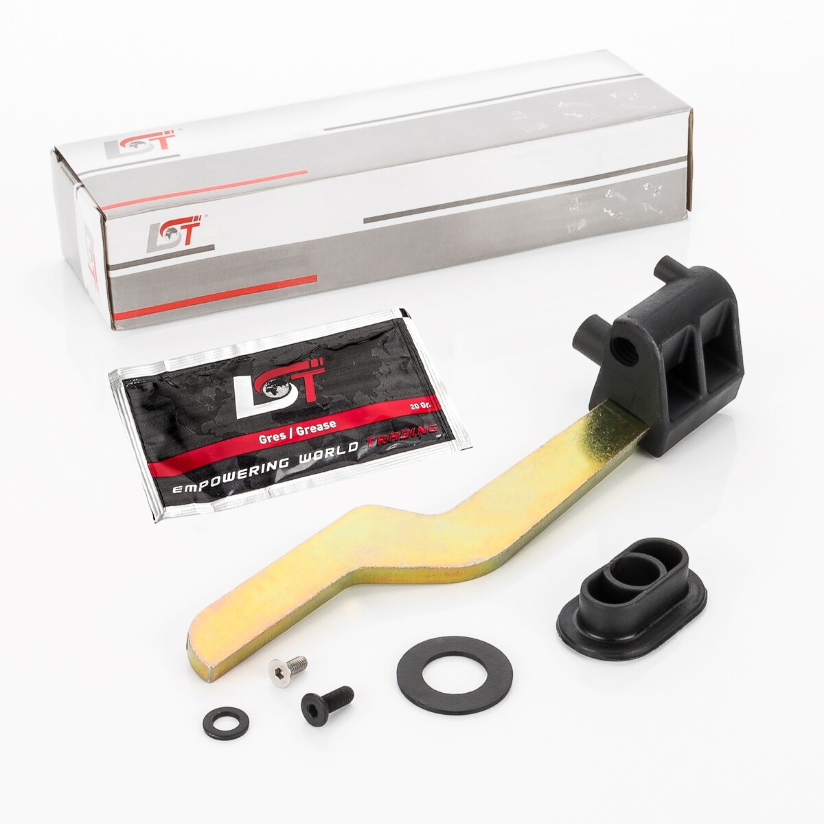 1x Hood Repair Kit Schiebestueck + Locking Hook Right for Opel Astra G