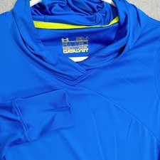 Under Armour Womens S Performance Hoodie Training Fitness Activewear Blue Run