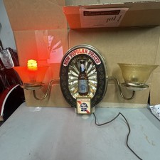 Vintage Pabst Blue Ribbon Beer 3 Lights Beer Sign