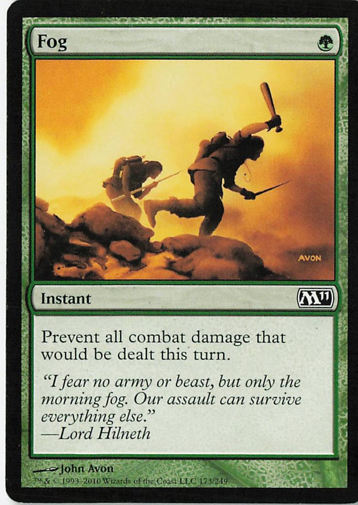 Fifth Edition # Fog Common Near Mint or Better