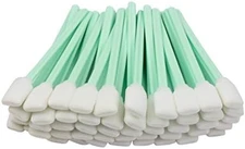 LOVEDAY 100-Pc 5.1" Foam Cleaning Swab Sticks for Printer