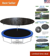 15ft Weatherproof Trampoline Cover - UV Resistant with Water Leakage Design