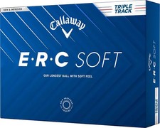 Callaway 2025 ERC Soft Triple Track Golf Balls - Color White - Trendy