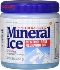 Therapeutic Mineral Ice Pain Relieving Gel