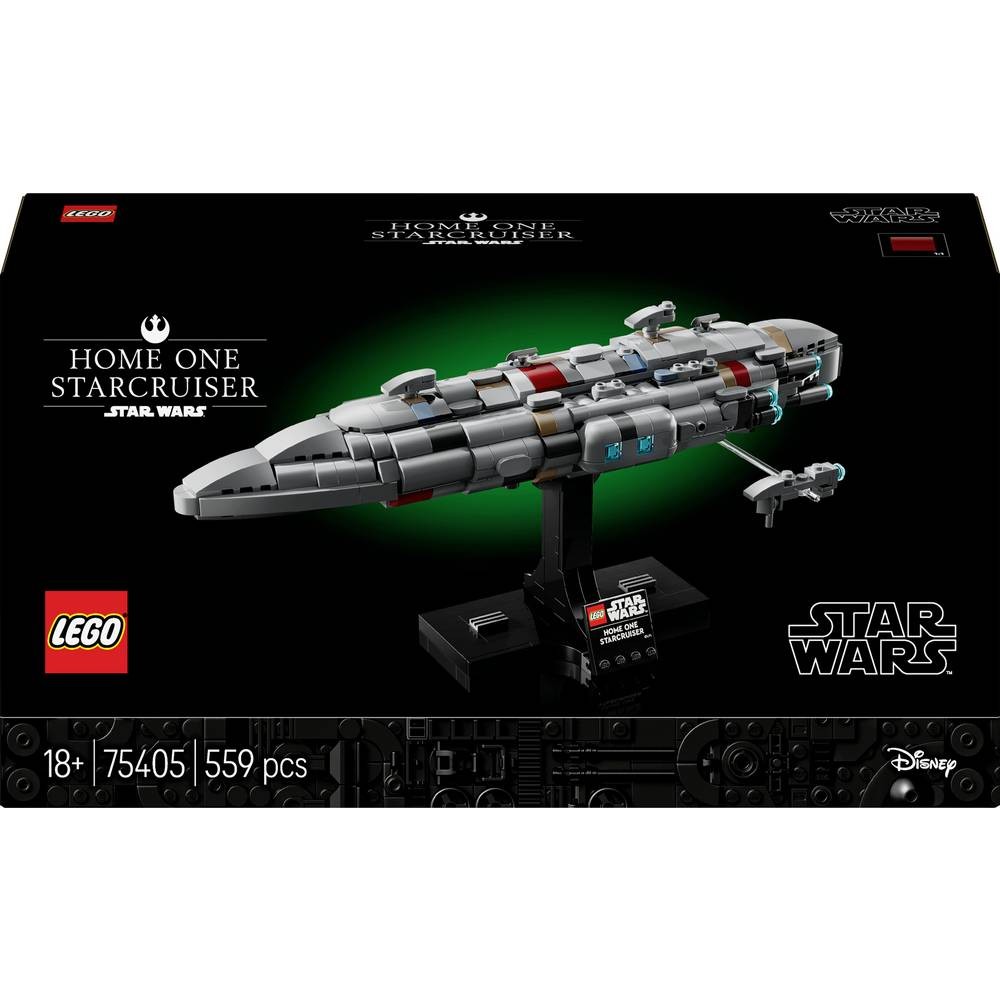 LEGO STAR WARS Home One Starcruiser 75405 idée cadeau mémorable pour grand fan de la saga