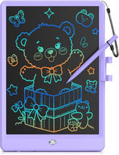 10 Inch LCD Writing Tablet Electronic Drawing Pad Doodle Board Purple