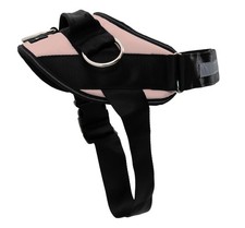 ShawnCo Dog Harness Small Rose Gold No-Pull No-Choke 3-Clip Reflective Padded Ve
