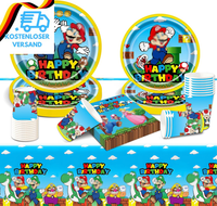 Geburtstag Partygeschirr Pappteller Kindergeburtstag- Partygeschirr Birthday Sup