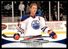 2011-12 Upper Deck #382 Ales Hemsky Edmonton Oilers Hockey Card