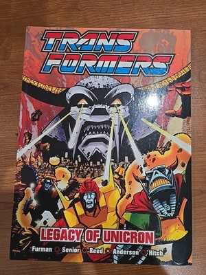 Transformers Legacy Of Unicron UK Printing Titan Books Furman The Movie Hot Rod