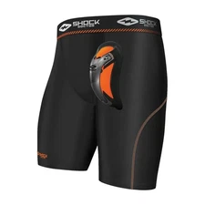 Shock Doctor Ultra Pro Compression Short w/Ultra Cup - Black - New