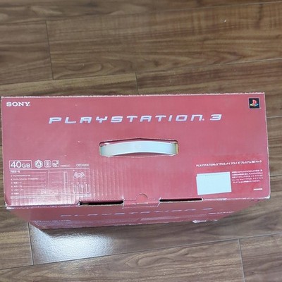 SONY PlayStation 3 PS3 CECHH00 40GB Black Console Controller AV