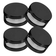 4 Pcs Frameless Mirror Clips Bracket for Glass Fixed Panel Clamp