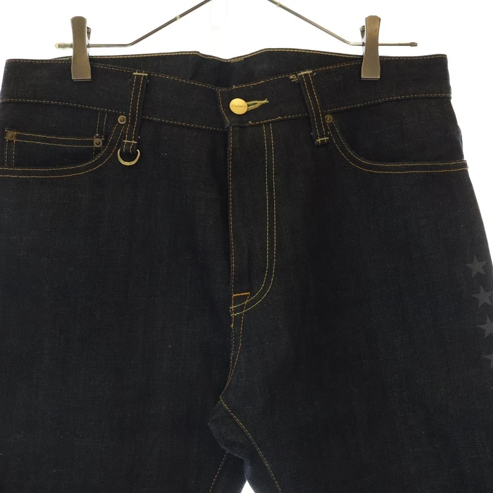 Uniform Experiment Carhartt Denim Klondike Rigid Pant Tapered Pants Indigo - Image 3 of 4