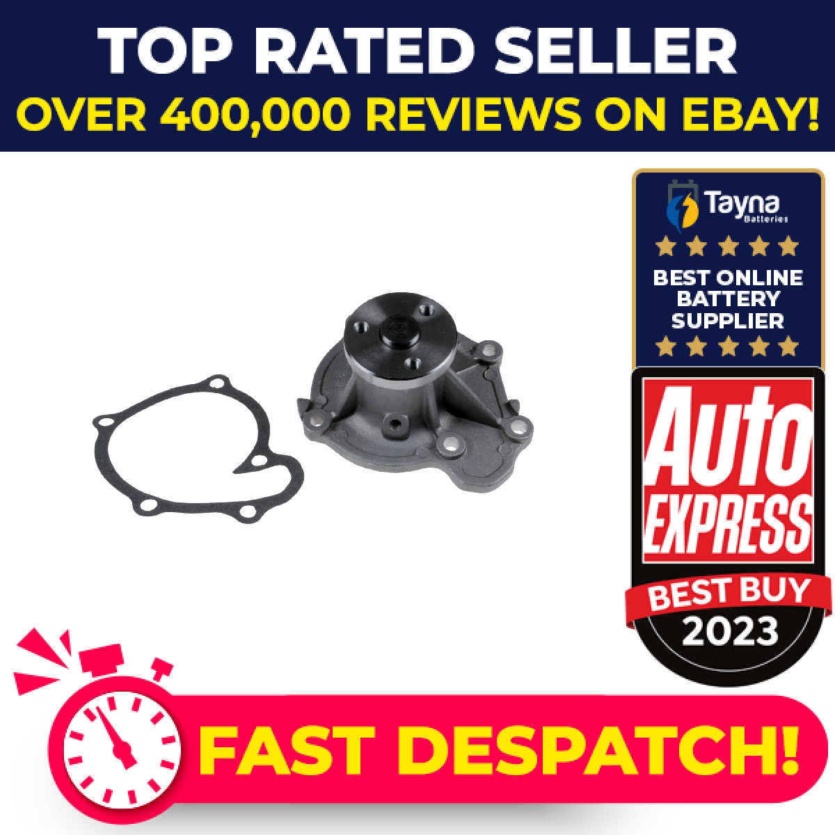 Water Pump fits NISSAN MICRA K11 1.3 92 to 00 CG13DE Coolant Blue Print Quality