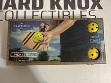 The Kraftsman Company Two Player Pickleball Wooden Game Set