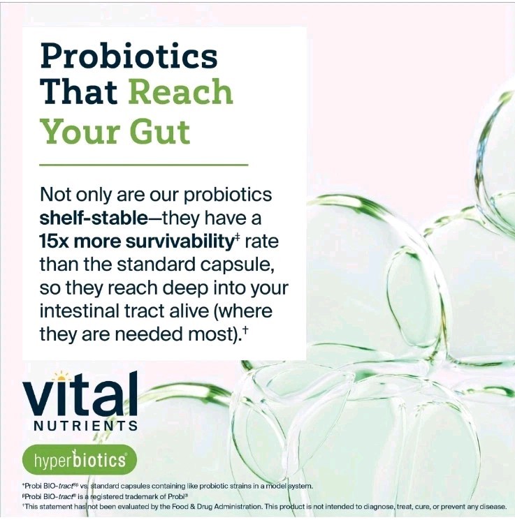 Prebiotic Probiotic Supplements for Digestive Health | 60 Billion CFU.B1,3