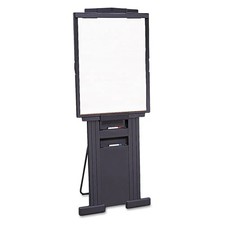 Quartet 200E Duramax Portable Easel Adjusts 39" - 72" High Plastic Gray, WORKING