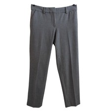 Talbots Hampshire Ankle Pants 2P Petite Black White Houndstooth Dress Trousers