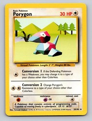Porygon 39/102 Base Set Uncommon
