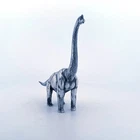 1 oz Gold Spartan 999+ Pure Silver Brachiosaurus Statue  Luxury Collectible Gift