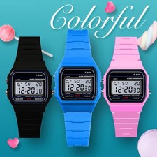F 91W Classic Digital Resin Strap Watch Stopwatch Chronograph Sport Unisex Men