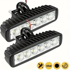 12v 6 LED Daytime Running Light DRL Car Fog Day Driving Lamp Super White