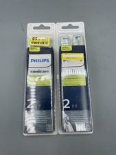 Lot of 2 Philips Sonicare W/DiamondClean Replacement Heads HX6062/65 2 Per Pack