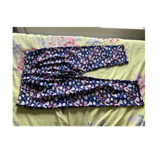 Lucy Locket Loves XL Women's Exercise Leggings with back pocket Rainbow Print