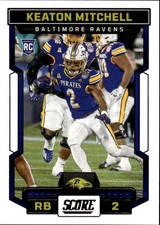 2023 Score Keaton Mitchell #334 Baltimore Ravens 2L