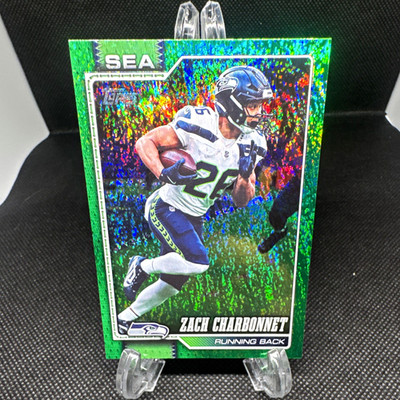 Topps 2026 Zach Charbonnet #252 SEATTLE SEAHAWKS Serial Numbered 55/99